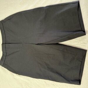 Black High-Waisted Shorts